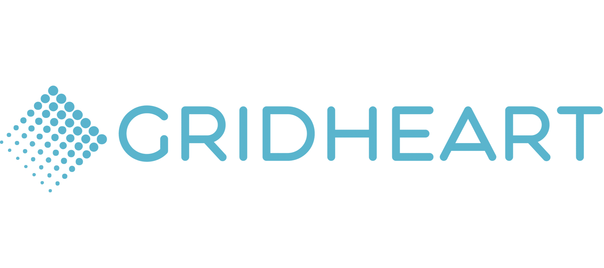 Gridheart logo transparent large canvas